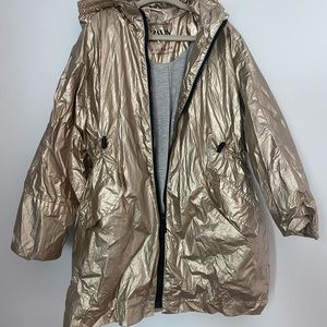 Zara girls rain jacket